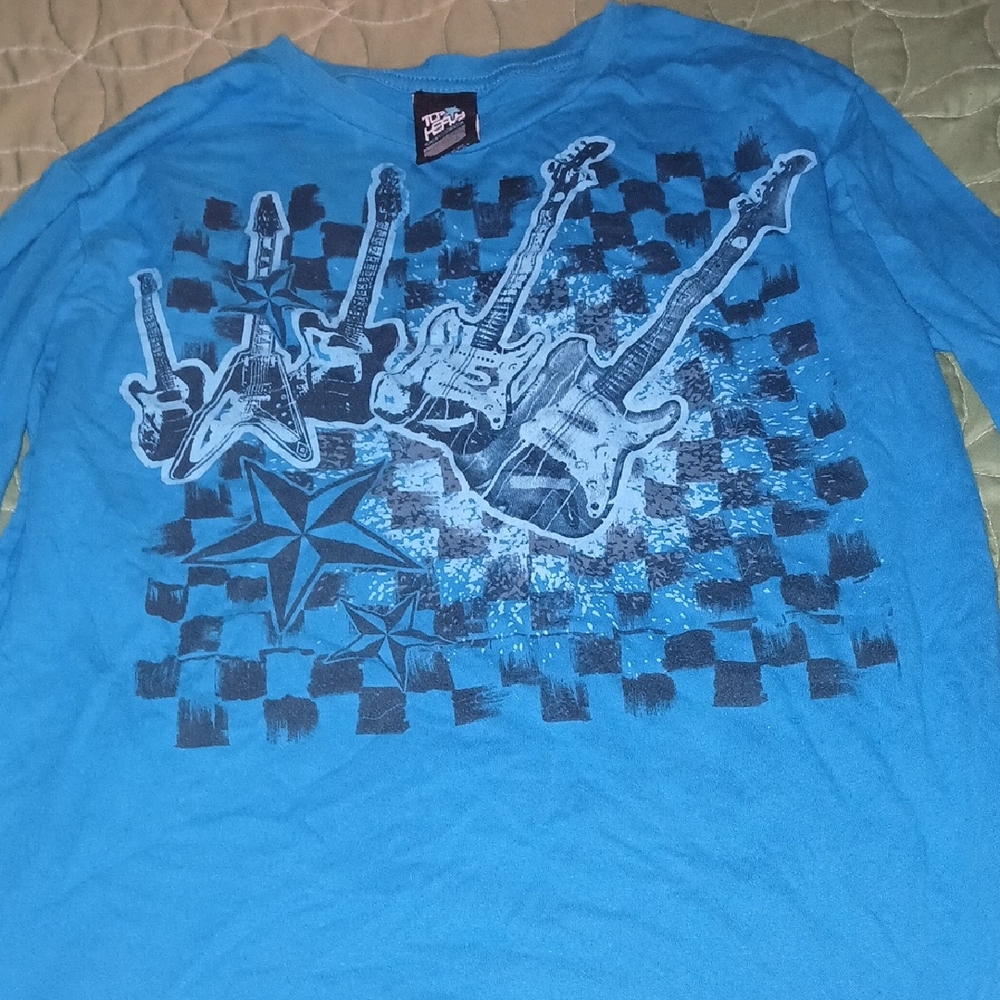 Rock Revolution Kids Blue Long Sleeve Tee